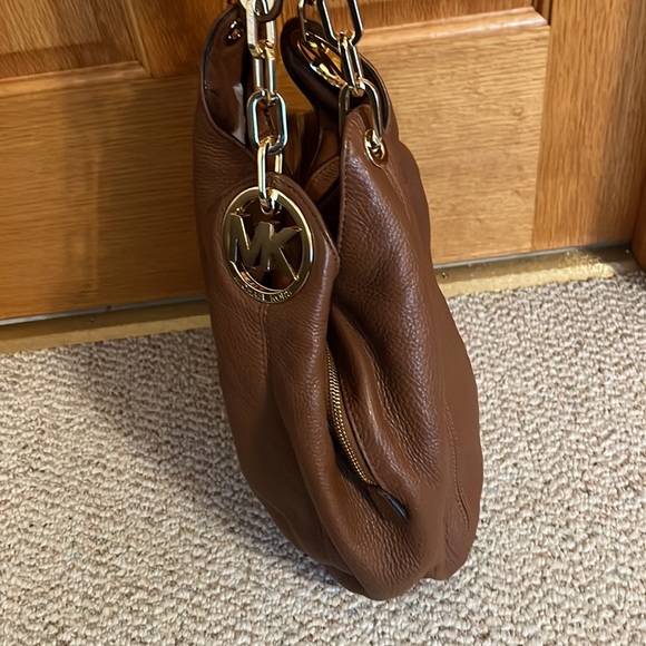 Michael Kors barely used brown tote purse - Picture 5 of 7